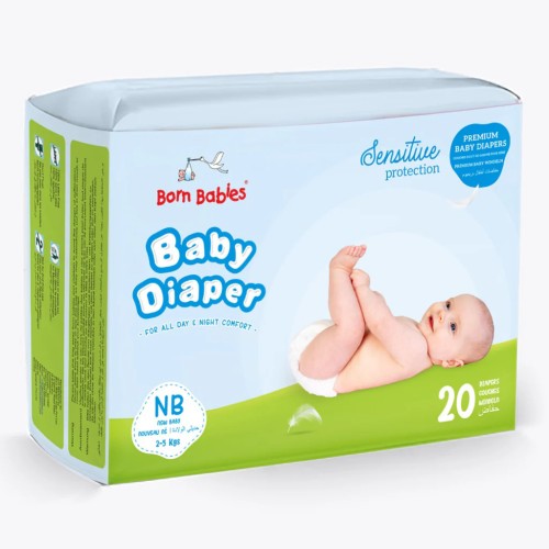 Premium Baby Diapers – Ultra Soft Comfort Super Absorbent and Leak-Proof Design Hypoallergenic and Gentle on Skin Perfect for Day and Night Protection