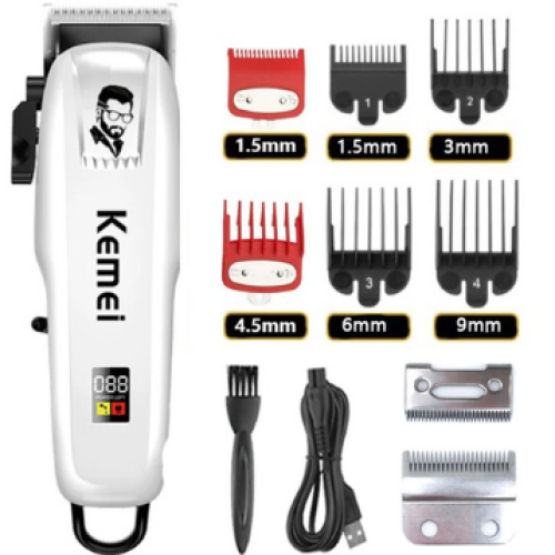 Kemei KM-PG809A Professional Wireless Hair Clipper &amp; Trimmer for Men