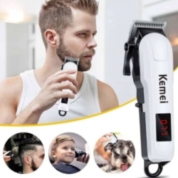 Kemei KM-PG809A Professional Wireless Hair Clipper &amp; Trimmer for Men